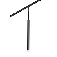 ST672.433.03 Магнитный трековый светильник Черный LED 1*3W 3000K 100Lm Ra>90 36° IP20 D18xH310 24V СУПЕР5 500_191_2947073